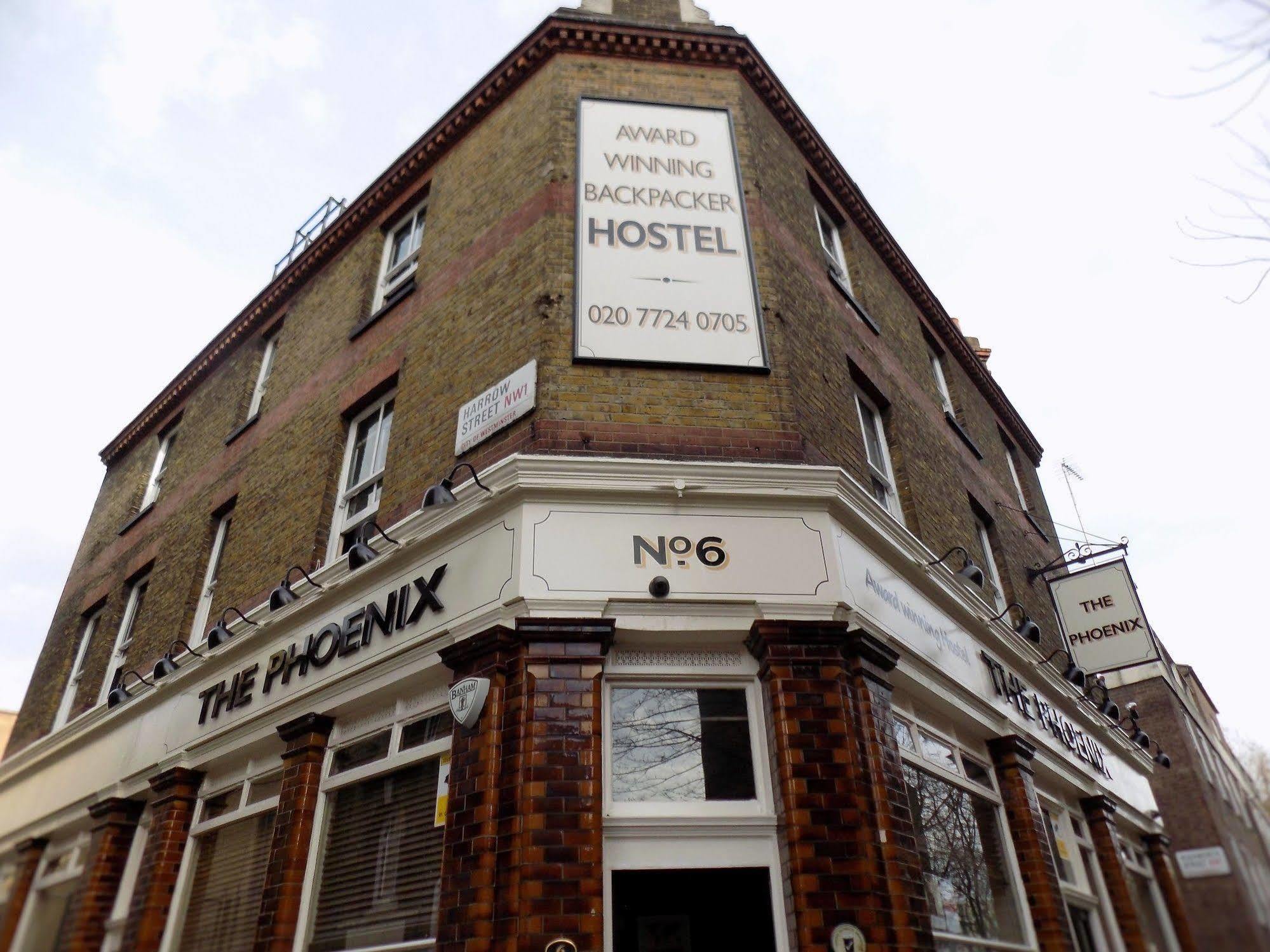 The Phoenix Hostel Paddington London Exteriör bild